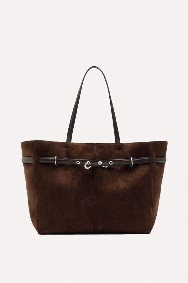 Shopper Bag With Leather-Effect from Parfois