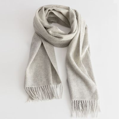 Wool Fringed Blanket Scarf from & Other Stories