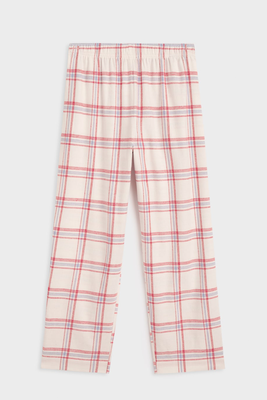 Extra Warm Check Cotton Trousers from Oysho