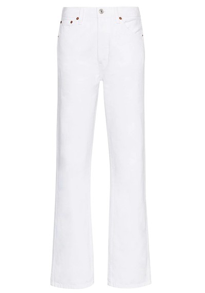 High-Rise Straight-Leg Jeans from RE/DONE