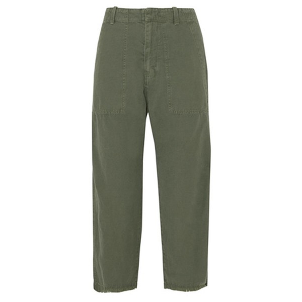 Cropped Twill Pants from Nili Lotan