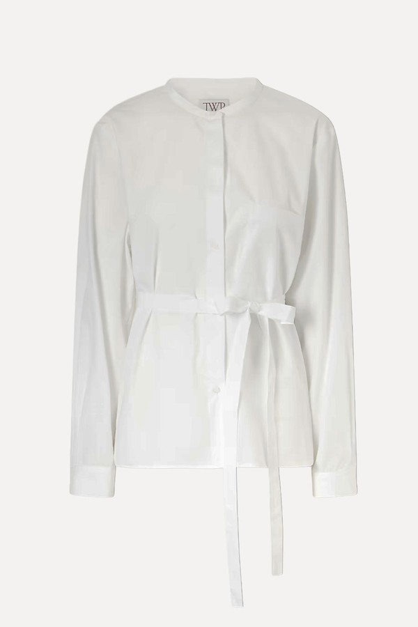 Tie-Detailed CottonShirt from TWP 