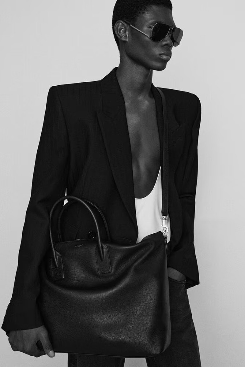 Giant Bowling Bag from Saint Laurent
