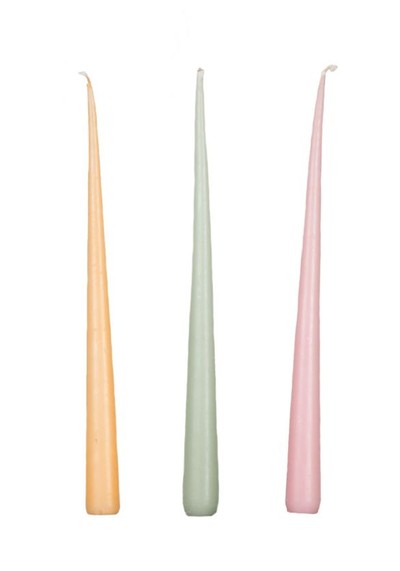 Ice-Cream Colour Tapered Candles from Sophie Conran