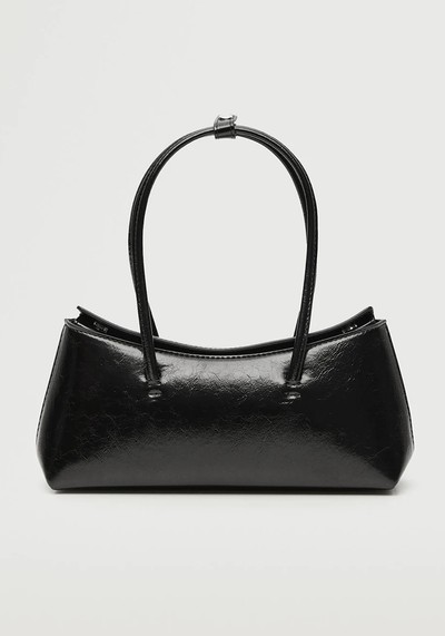 Double-Handle Baguette Bag from Mango