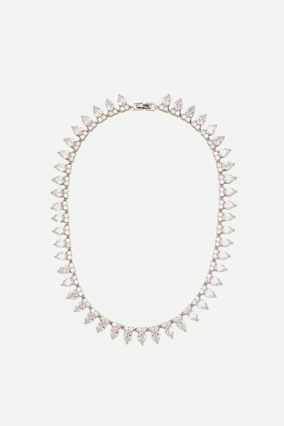 Monarch Heart Rivière Embellished Necklace from FALLON