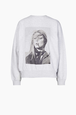 Ramona Graphic-Print Cotton-Jersey Sweatshirt from Anine Bing