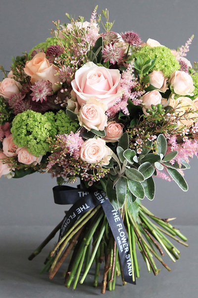 Rose & Guelder Bouquet from The Flower Stand Chelsea