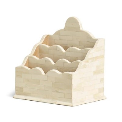 Flaubert Bone Letter Rack from OKA