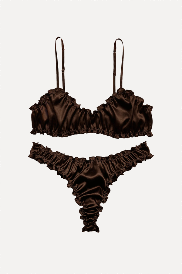 Frilled Bra from Maison Essentiele