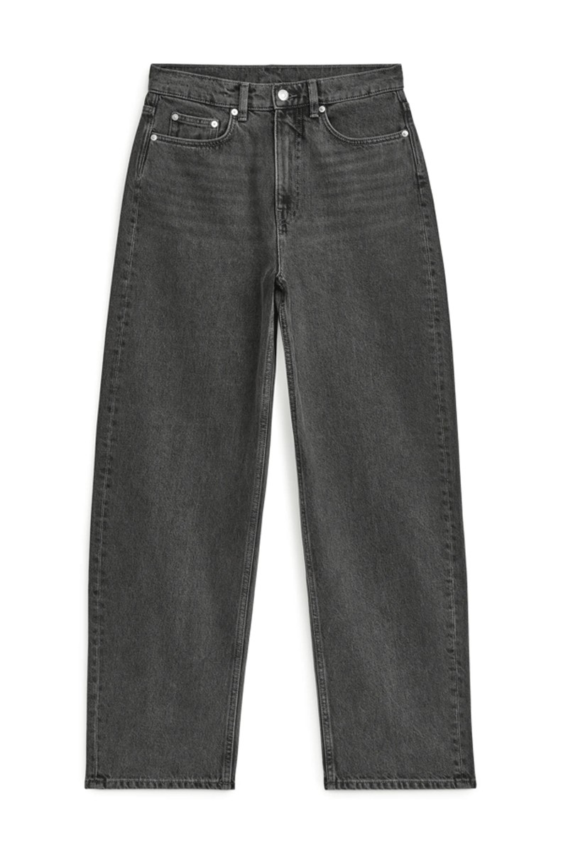 Barrel Leg Non-Stretch Jeans from ARKET