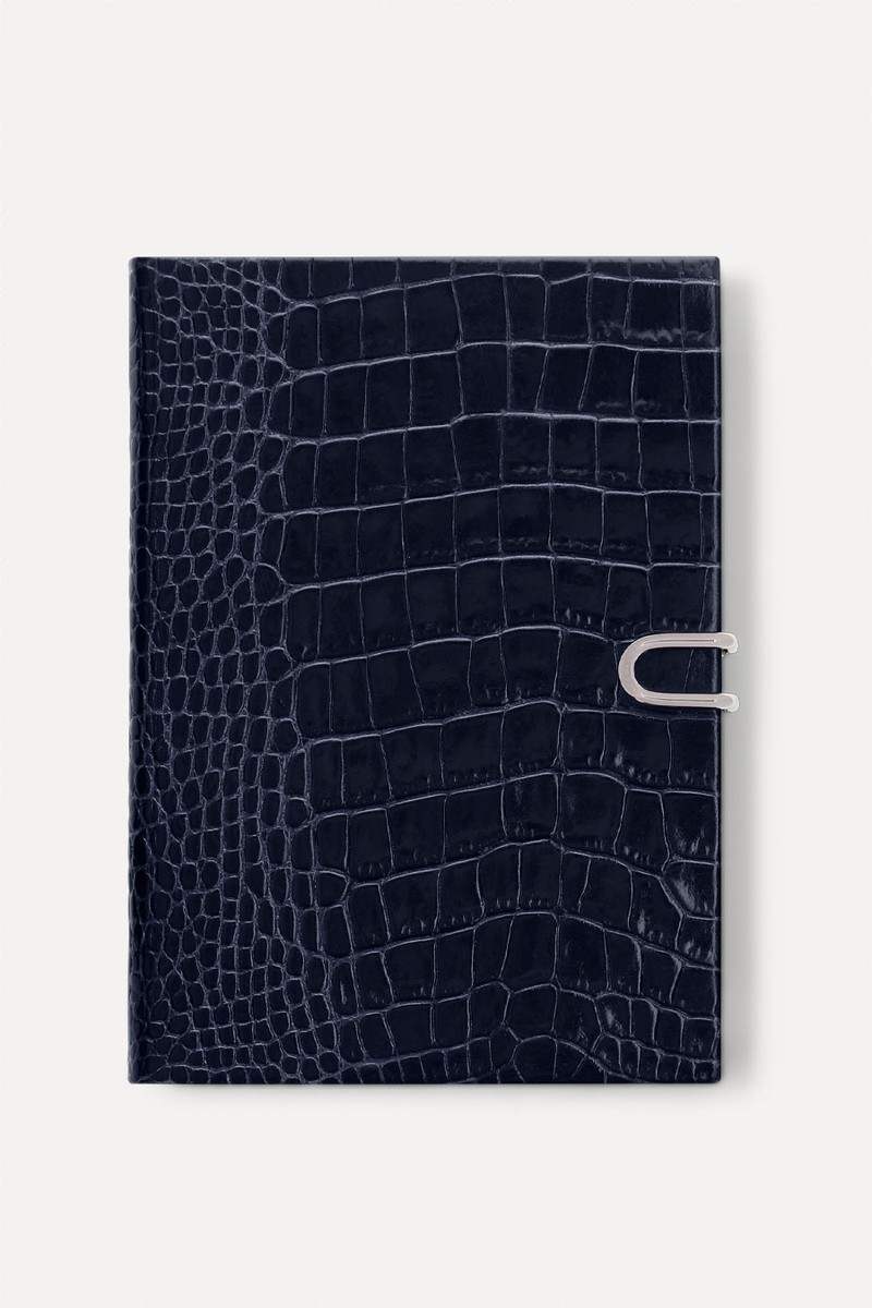 Soho Notebook With Slide Closure from Smythson