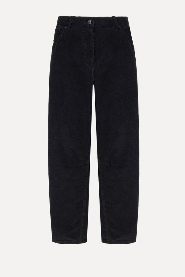 Dart Detail Barrel Jeans