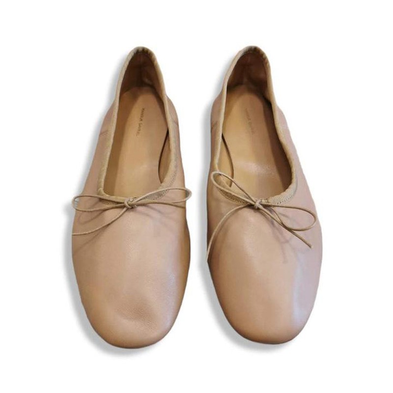 Nude Ballet Pumps from Mansur Gavriel
