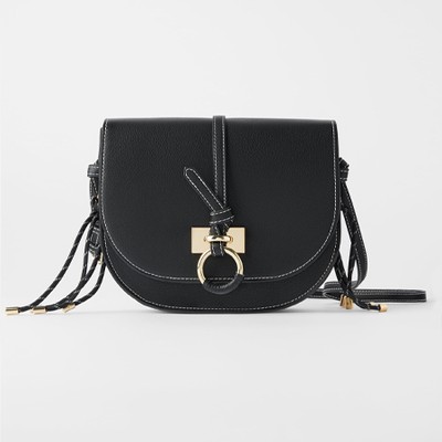 Semicircular Crossbody Bag from Zara