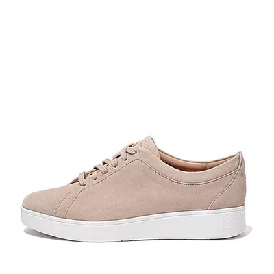 Suede Trainers Beige