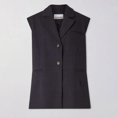 Oversized Suiting Vest from The Frankie Shop