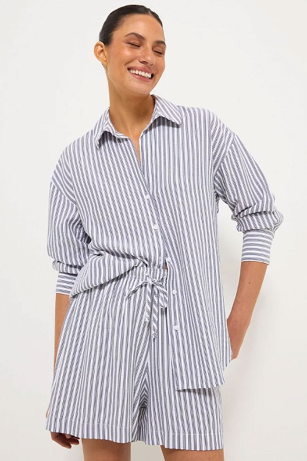 Striped Seersucker Short from George At ASDA