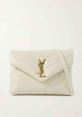Loulou Toy Quilted Leather Shoulder Bag from Saint Laurent