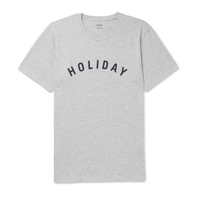 Printed Cotton-Jersey T-Shirt from Holiday Boileau
