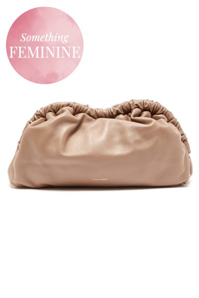 Cloud Leather Clutch from Mansur Gavriel