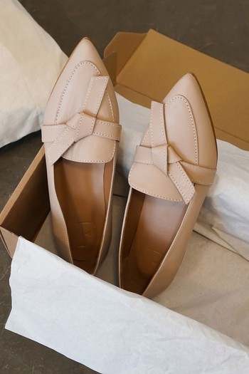 Ally Leather Loafers from Flattered