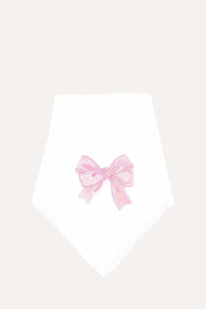 Pink Bow Napkin from Aida Home Living