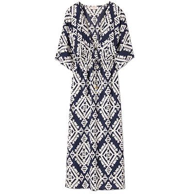 Tapestry Geo Beach Dress