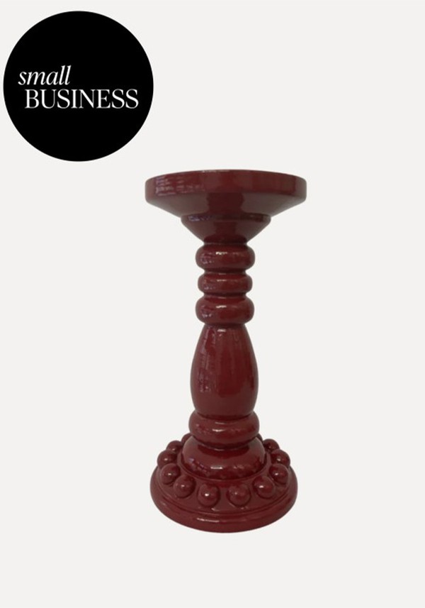 Bobbin Candle Holder