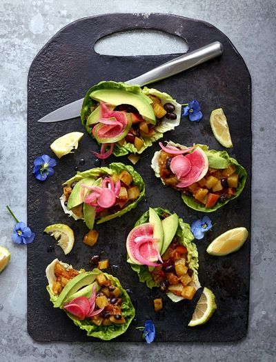 Vegan Black Bean Tacos