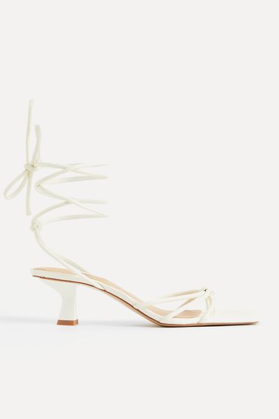 Strappy Leather Sandals from H&M