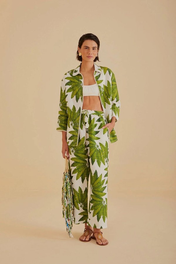 Palm Fan Pants