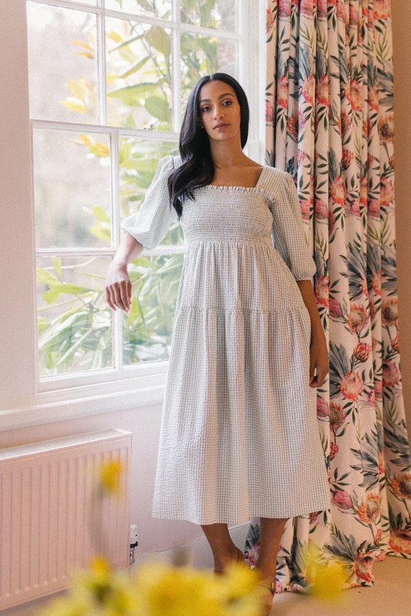 Rosie Gingham Dress