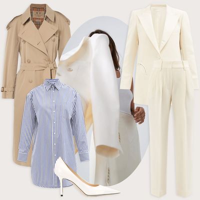 Debit Vs Credit: How To Style A White Suit