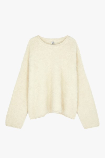 Brushed Alpaca-Blend Jumper from Totême