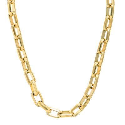 Luxe Rectangle T-Bar Necklace 