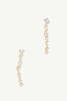 The Pull of Two Gravitational Forces Drop Earrings from Completedworks