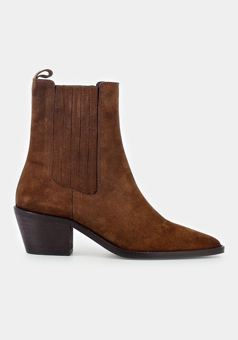 Heeled Boots With Gathers from Jonak Paris