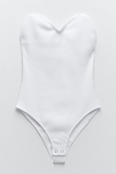 Ribbed Bodysuit from Zara