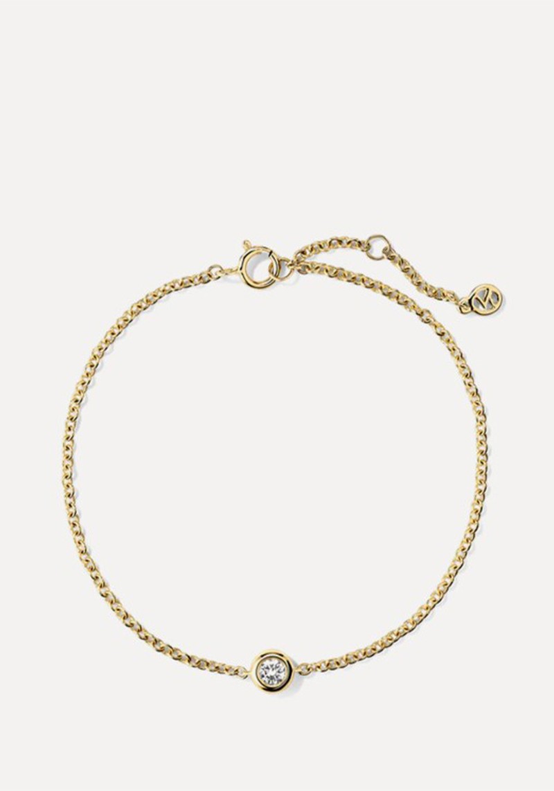 Bezel Lab Grown Diamond Bracelet*