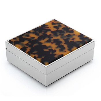 Tortoiseshell & Silver Box