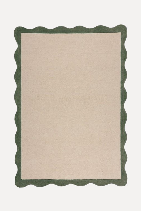 Bonnie Scallop Wool Rug