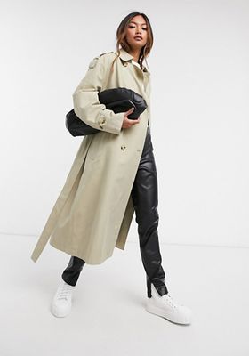 Belted Trench Coat from Mango