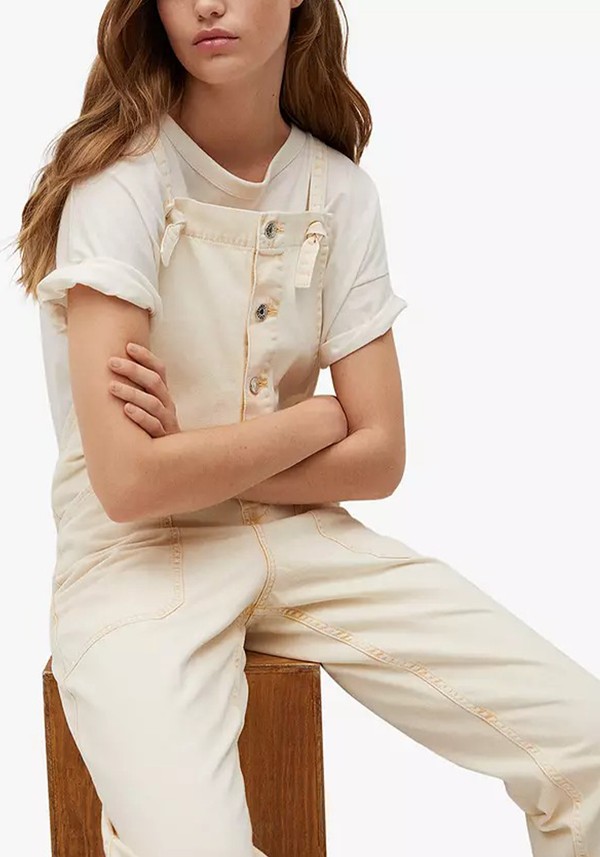 Angela Denim Dungarees from Mango