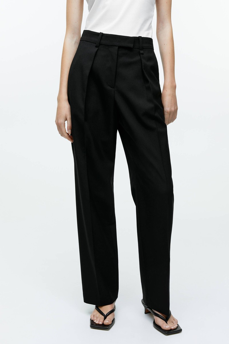 Hopsack Wool Trousers from Arket