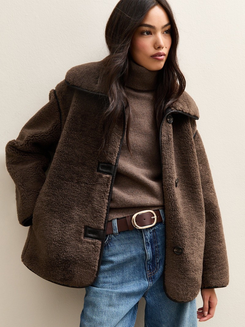 Faux Fur Bonded Jacket