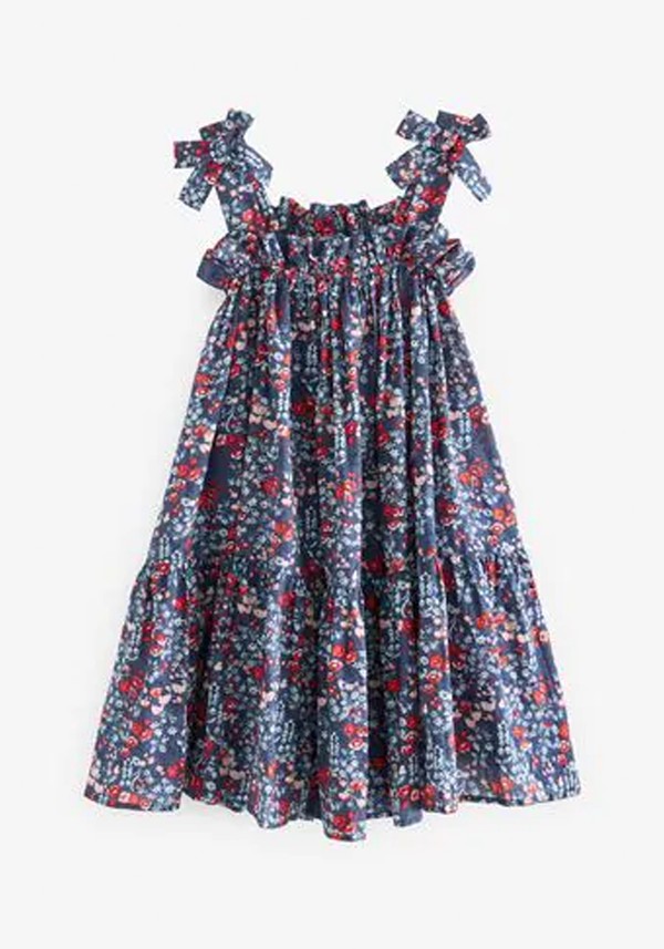 Tie Shoulder Dress