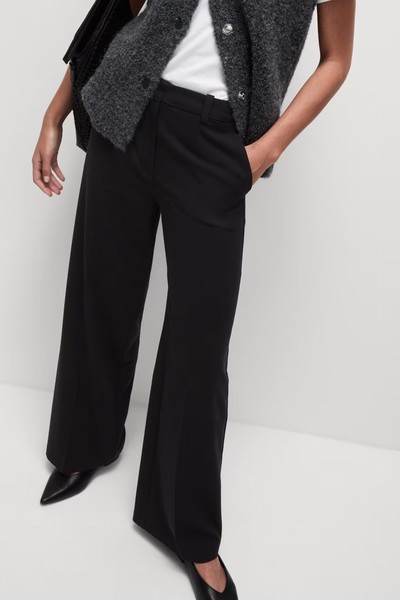 Woven Wide Leg Trousers