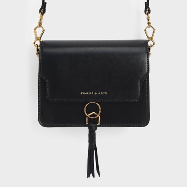Tassel Detail Crossbody Bag from Charles & Keith