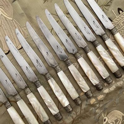 Mother of Pearl Knives from Maison Féte